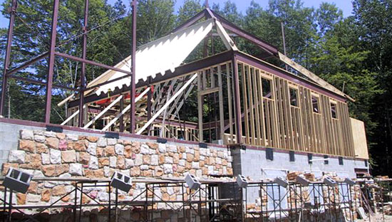 Wooden Church Construction Picture