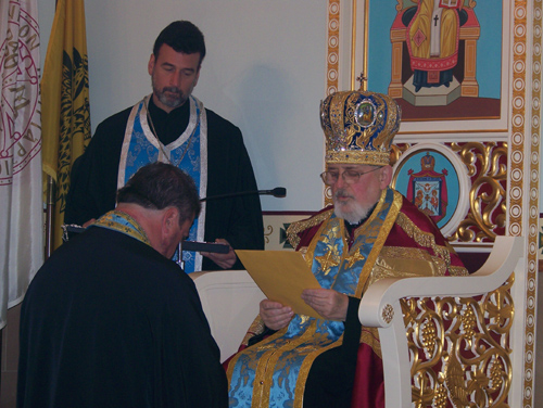 Priestly Elevations on the Feast of the Protection of the Theotokos