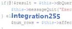 security code