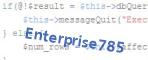 security code